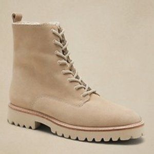 NWOT Banana Republic Winter Combat Boots